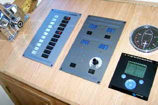 Energy Solutions ESP Panels alongside Victron VE net Blue Power System Control Panel.